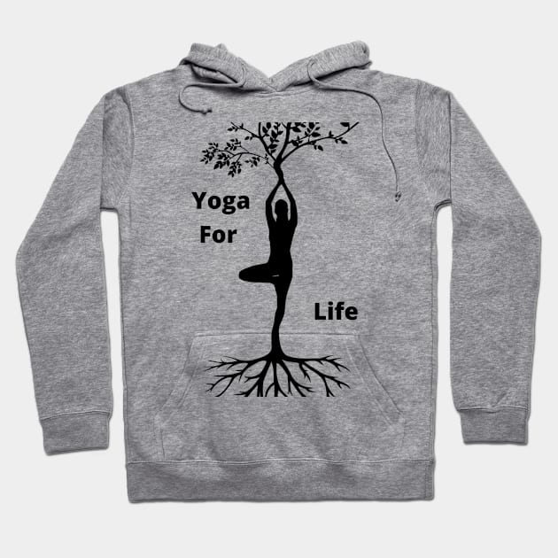 Yoga for LIfe Hoodie by Gnanadev